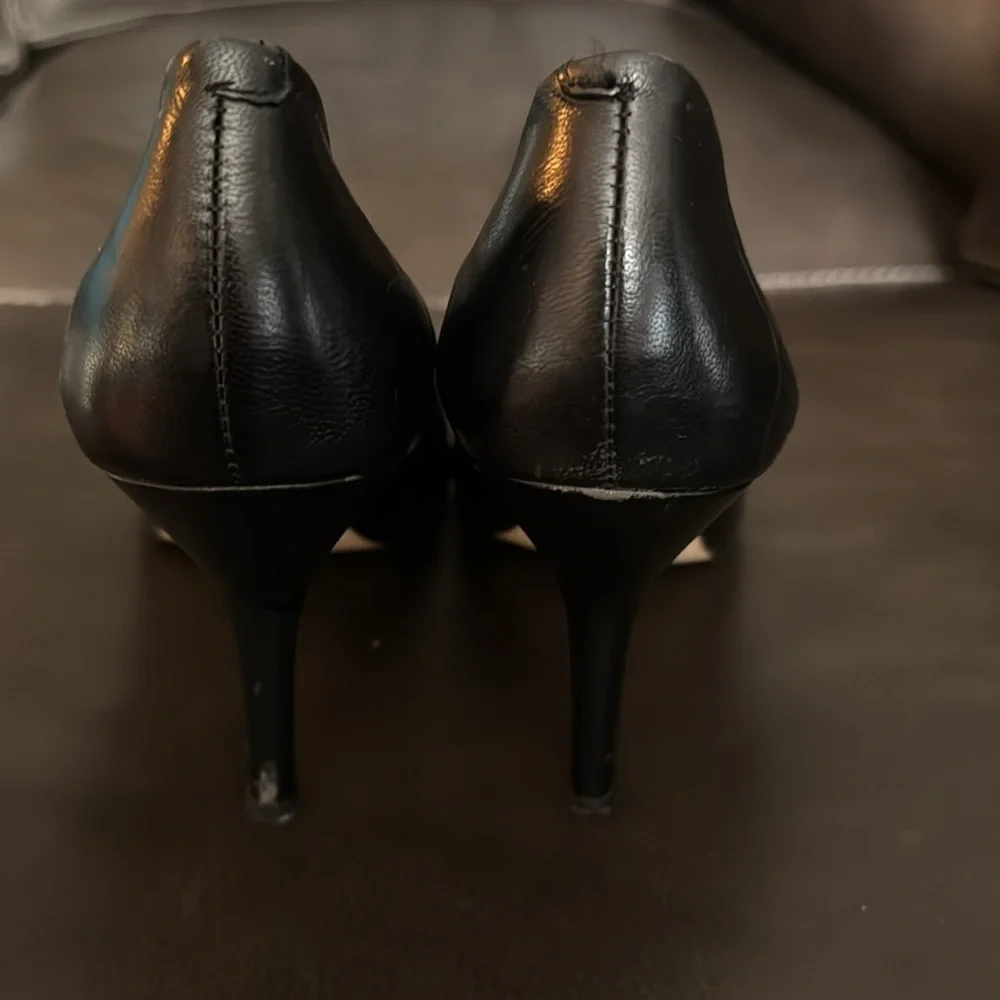 Nine West Black Stiletto Heels - Picture 3 of 7